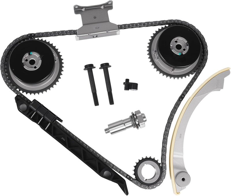Autodevil Store Timing Chain Kit Right VVT Sprockets Front 2.4L Fit for Equinox 2011-2017 for Malibu 2013-2014 for LaCrosse Terrain Regal 11-16 for Orlando Captiva HHR Cobalt Engine Time Replacement - Image 1